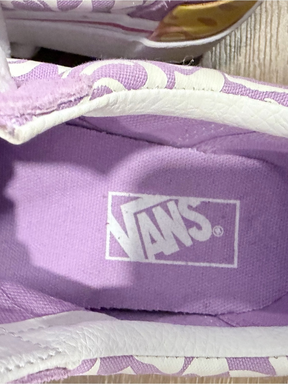 Vans Platform Lavender Floral Low-Top Sneakers size 8 women’s - Picture 6 of 8